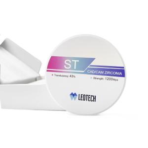 CE Manual Zirconia Blank Zirconia Cad Cam Blocks ST White