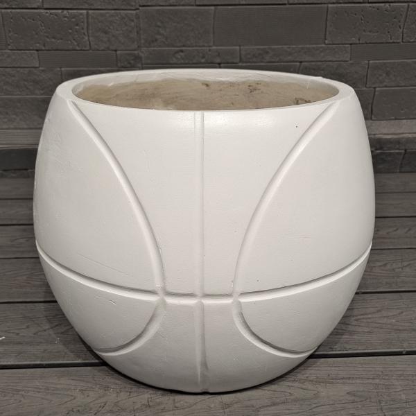 Classic Basketball Design Sporty Fun Themed Appearance Spherical Fiber Clay