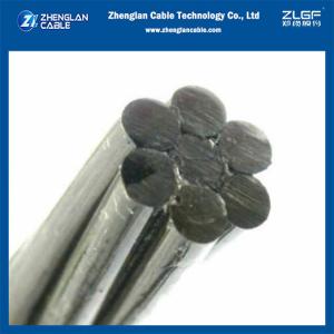 Gsw 50mm2 Galvanized Steel Strand Overhead Bare Conductor Astm A363