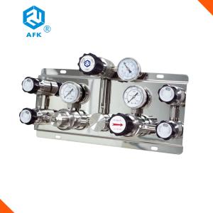 China High Pressure Gas Control Panel With Diaphragm , 3000Psig Oxygen Control Panel on sale