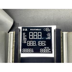 China VA Segment LCD Display Smart Home Temperature Control Screen Application With High Contrast on sale China VA Segment LCD Display Smart Home Temperature Control Screen Application With High Contrast on sale