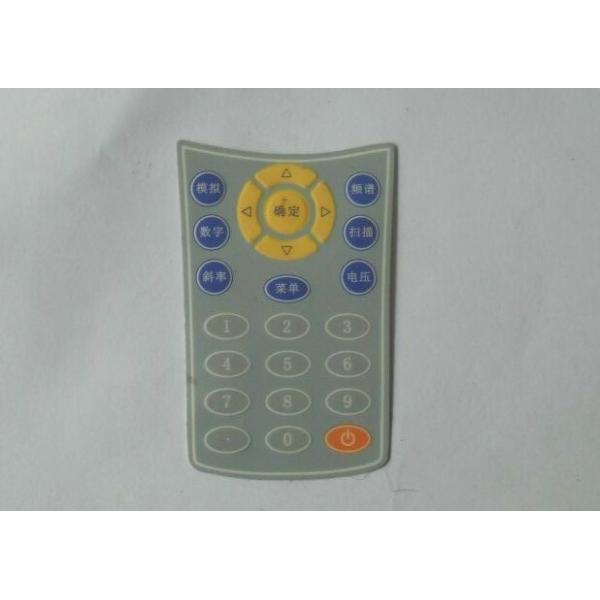 Quality Custom PC And PET Membrane Graphic Overlay For Control Panel , 0.05 to 1.0mm for sale
