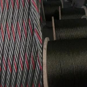 High Carbon Galvanized Steel Wire Rope with 7x7 6x19 and 6x36 Construction for