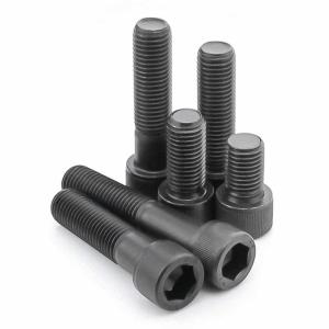 Zinc Plated Galvanized Hex Head Bolts Blackened Hex Allen Bolts Grade 4.8 - 12.9