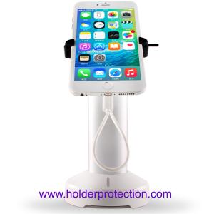 COMER handsets alarm grip phone stand holder Anti-theft function with cable