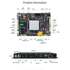 LCD Advertising HD Media Player Box With Metal Material Android 9.0 Operation