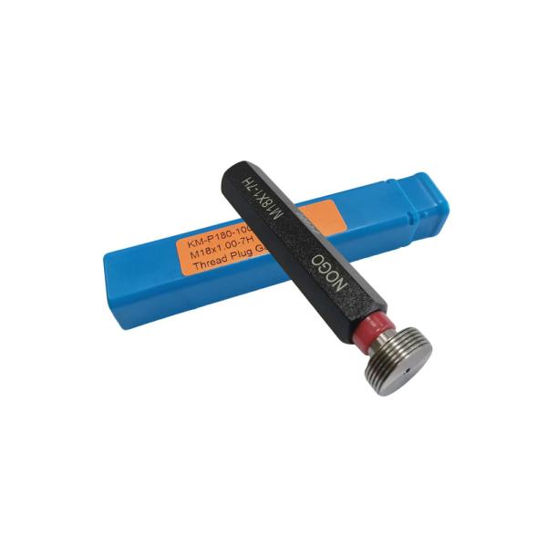 High Precise Metric Thread Plug Gauge DIN13 Standard for Checking Threaded or