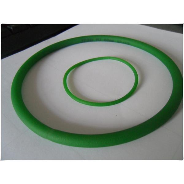 Tensile Strength Polyurethane Round Belt / Green PU Extruded Belt