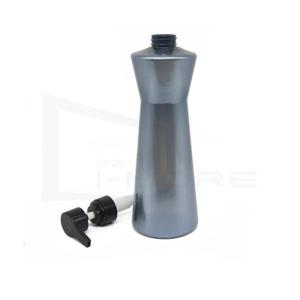 Labeling 0.9L Empty Plastic Shampoo Bottles