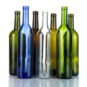 Customized Recyclable Wine Bottles 375ml 500ml With Screw Cap