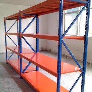 Smooth Surface Warehouse Shelving Rack High Density Metal Pallet Racking