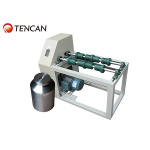 2x5L Jars Horizontal Roll Ball Mill For Micron Fine Powder Making 410rpm