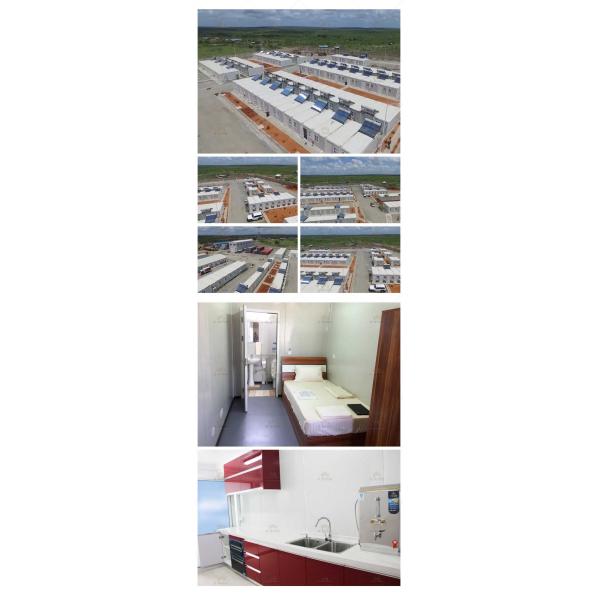 Temporary Construction Worker Housing Modular Prefab Camp
