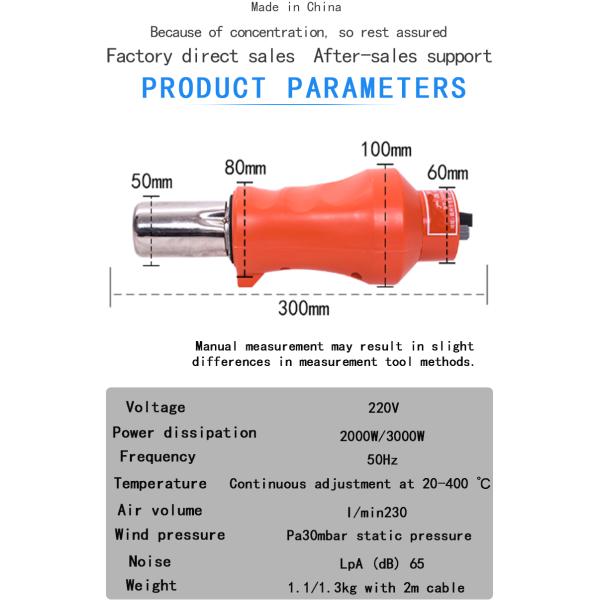 300w Multi Function Electrical Heat Tool For Diy Us Eu Uk Plug Adjustable Temperature