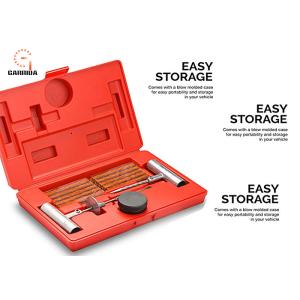 Durable Outdoor Car Accessories Tubeless Tire Repair Kit To Fix Punctures And