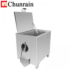 Wholesale 676L ROHS Kitchen Hood Heated Soak Tank With Lockable Castor Wheels from china suppliers