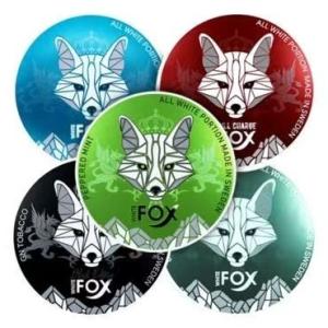 Buy cheap 12mg 20mg FOX zyn Cans pouch custom made White box nic pouches from wholesalers