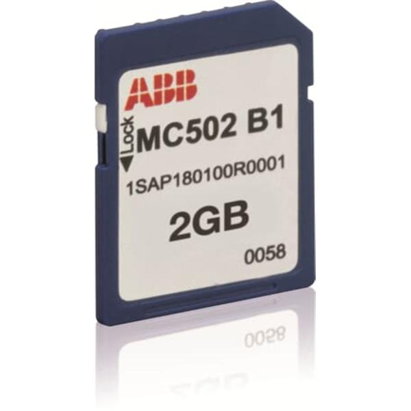 Quality ABB MC502  1SAP180100R0001 AC500 SD Memory Card Distributed Automation PLCs for sale