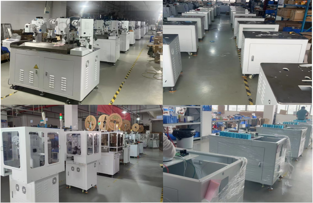 Industrial Precision Cable Cutting Machine Multi Functional Wire Cutter Stripper Machine