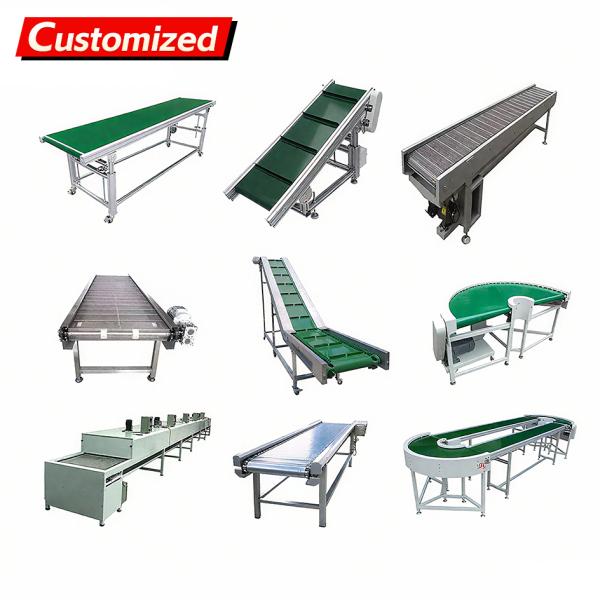 Quality Custom Stainless Steel Mobile Belt Conveyor with PVC Belt 1 Set MOQ for sale