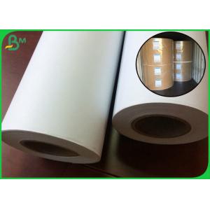 Smooth Surface CAD Plotter Paper / Tracing Paper 60GSM For Garment Industry