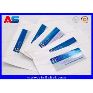 Durable Peptide Vial Labels For 2ml Containers With Customized Drawing Free Design Service MOQ 100pcs