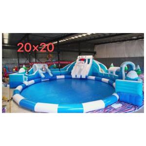 Customized PVC Inflatable Swimming Pool and Slide for Ultimate Water Play