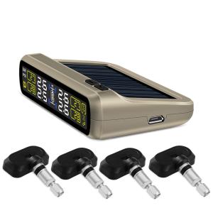 Wholesale New Arrival Solar Car TPMS Sensor Tyre Pressure Monitoring with 4 Tire Sensors from china suppliers