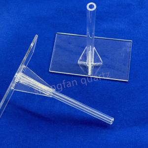 High Temp Laboratory Quartz Glass Tripod Corrosion Resistant