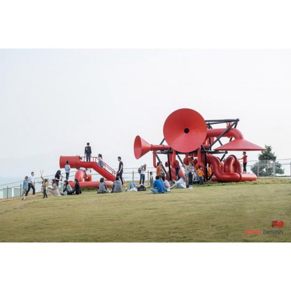 Hand-forged Steel Non-Powered Amusement Facility for Large-Scale Outdoor Interactive