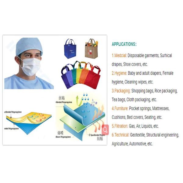 SMS PP Spunbond Nonwoven Production Line 1600mm For Surgical Gown