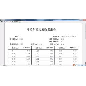 A62 50kn Automatic Bitumen Marshall Stability Testing Machine