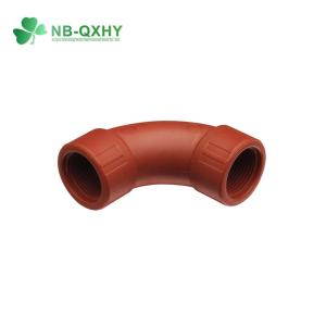 Wholesale PPH Plumbing Fitting Female Thread Bend Tee for Hot and Cold Water Pipes from china suppliers