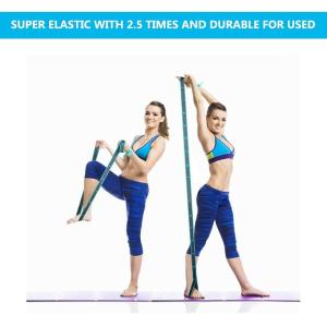 Stretch Strap, Elastic Yoga Stretching Strap, Multi-Loop Physical Therapy,