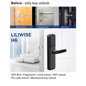 Inteligente Bluetooth Digital Door Lock For Apartment Hotel