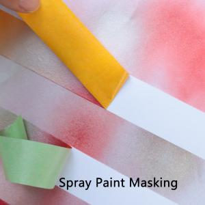 High-Adhesion Masking Tape For Painting 48mm X 50m Heat Resistant