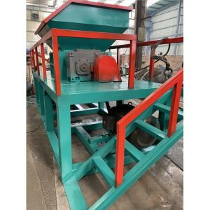 Multifunctional Twin Shaft Hob Shredder for Waste Clothes and Plastic at