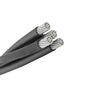 China Overhead XLPE Insulated ABC Aerial Bundle Cable , Service Drop Wire 0.6/1KV on sale