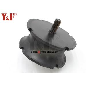 Round Flexible Rubber Bobbin Mounts Smooth Surface Treatment