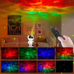 Home Room Decor Astronaut Galaxy Star Projector Practical RGB LED