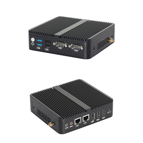 Quality Intel Celeron N150 With Dual Ethernet Dual COM DDR4 16GB RAM  Industrial PC for sale