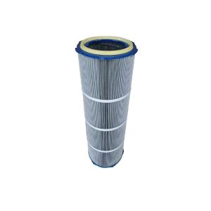 Fiberglass 1UM Industrial Dust Collector Cartridge Filters 95% Efficiency