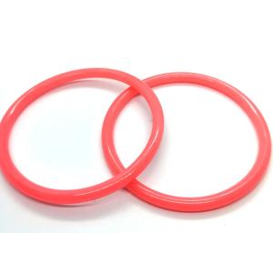 Red / Brown / Pink Soft Rubber O Rings , Water Pump Circular Rubber Seal