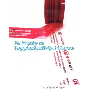 custom sealing holographic laser rainbow tamper evident security void hologram