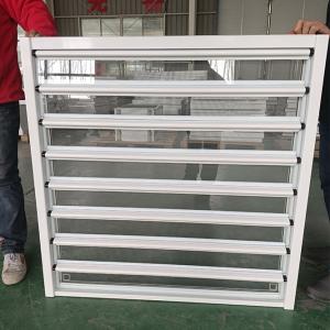 Aluminum Glass Louver Window Adjustable Handle Air Ventilation Shutter