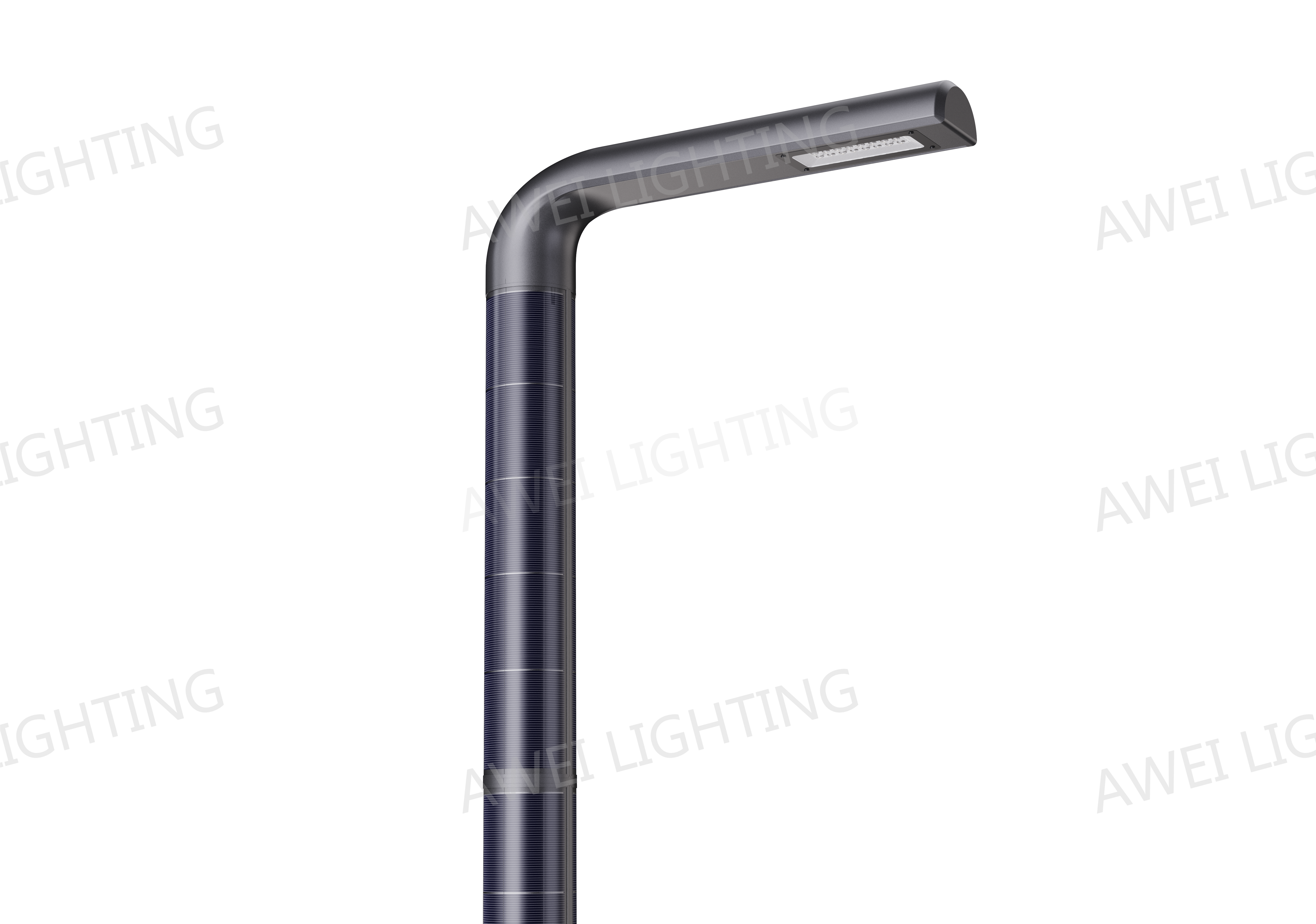 Hybrid Solar Technology With MPPT Solar Controller Solar Street Light Used In