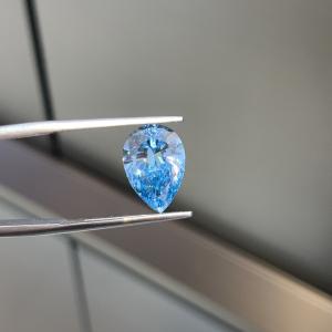 Wholesale 3.1ct VS1 Pear Cut Lab Diamond Fancy BLUE LG617411358 from china suppliers