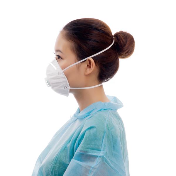 Excellent Filtration Disposable FFP Polypropylene Protective Face Mask With Valve
