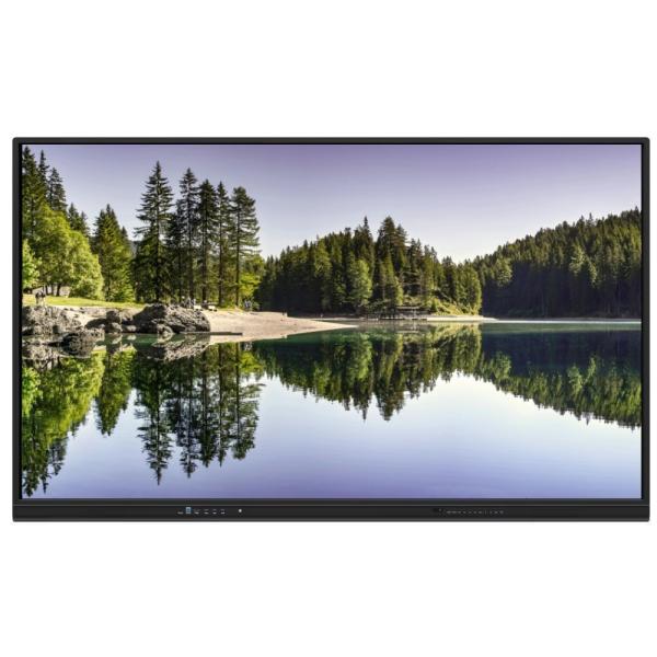 Quality Newer Version Android System Interactive Flat Panel With High Contrast 1200:1 And Cursor Speed 100 Dot/S  20 Touch Point supported with screen share interactive whiteboard for sale