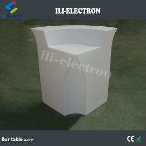 Modern LED Bar Counter Illuminated Led Plastic Salon / Restaurant